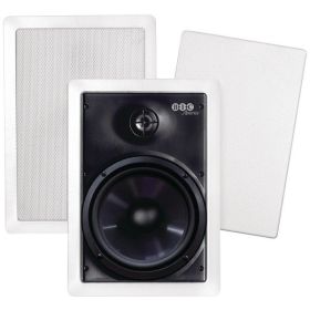 Muro(TM) M-PRO6W Outdoor 6.5-In. with Pivoting Tweeters Outdoor In-Wall Speakers, 150 Watts