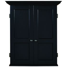 DARTBOARD CABINET SQUARE - BLACK