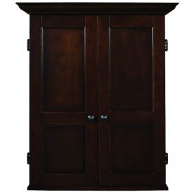 DARTBOARD CABINET SQUARE - CAPPUCCINO