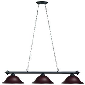 60" MARSEILLES LAMP BURGANDY