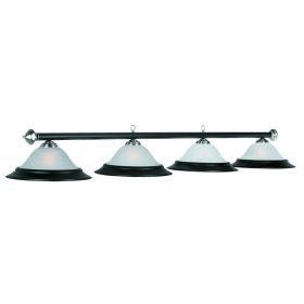 82" 4 LT BILLIARD LIGHT-MATTE BLACK/ST