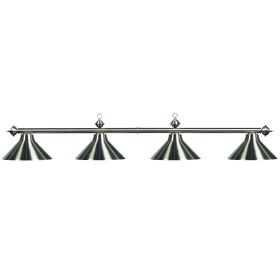 78" 4 LT BILLIARD LIGHT-STAINLESS