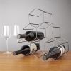 Geo Gunmetal Countertop Wine Rack by Viski