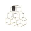 Gold Geo Counter Top Wine Rack by Viski
