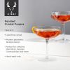 Faceted Crystal Coupes by Viski