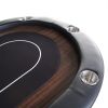 INO Design 96" Premium Oval Speed Cloth Texas Hold'em Casino Game Poker Table With Chip Tray