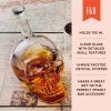 Skull Liquor Decanter by Foster & Rye