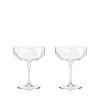 Faceted Crystal Coupes by Viski