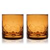 Admiral Rocks Glasses in Amber by Viski