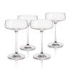 Reserve Julien Crystal Coupe Glasses By Viski (set of 4)