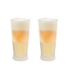 Glass FREEZE Beer Glass (set of two) by HOST