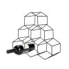 Geo Gunmetal Countertop Wine Rack by Viski