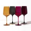 Reserve Nouveau Crystal Wine Glasses in Sunset Viski