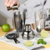 Gunmetal Black Barware Set by True