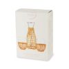 Island Carafe & Stemless Wine Glass Set by Twine Living