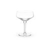 Raye Crystal Angled Coupe Glasses Viski