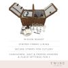 Cape Cod Wicker Picnic Basket by Twine