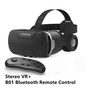 VR Glasses Thousand Magic Lens Wear Immersive Headset (Option: Plus B01 remote control)