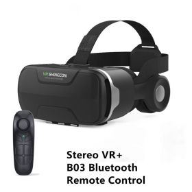 VR Glasses Thousand Magic Lens Wear Immersive Headset (Option: Plus B03 remote control)