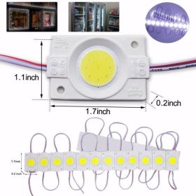 COB Module 1 LED Strip Light IP65 Club Bright Billboard Lamp DC 12V (Color: as picture)